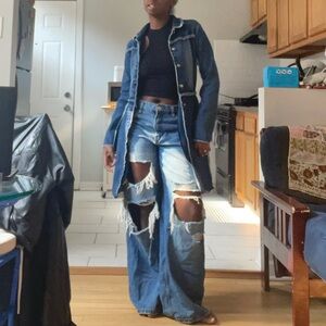 Younique Denim Jacket with Red Label